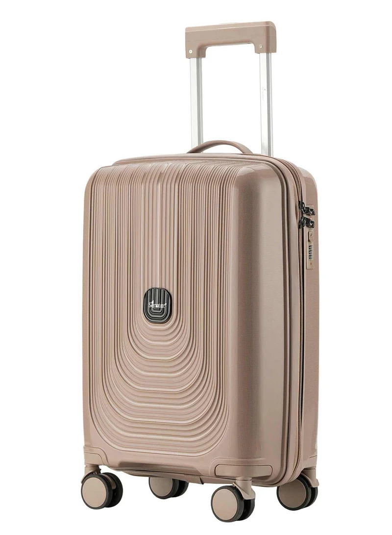 سيناتور حقيبة سفر بعجلات دوارة وقفل برقم سري للجنسين